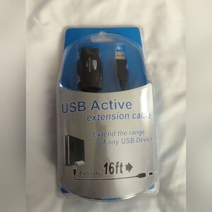 Usb Active extension cable 16 ft